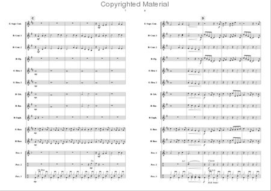 Mombassa Beat Mombassa Beat Brass Band scores gallery preview page 4