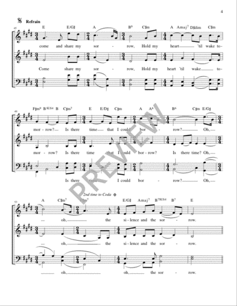 Pieta: The Silence and the Sorrow - Guitar edition Guitar scores gallery preview page 4