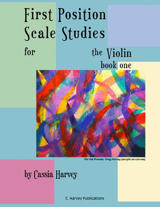 Book cover for First Position Scale Studies for the Violin, Book One