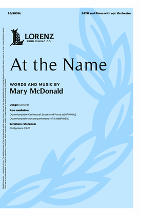 Book cover for At the Name