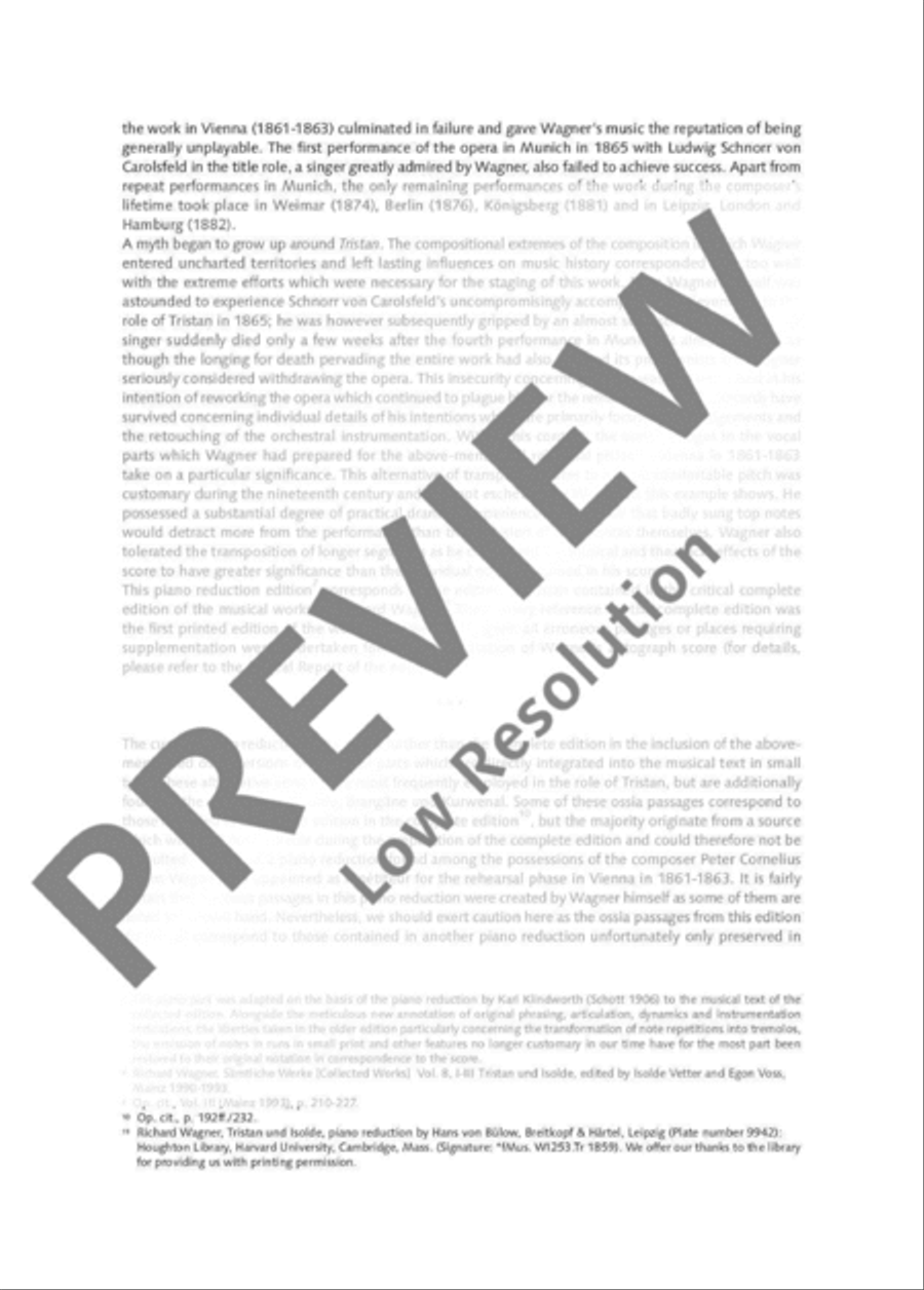 Tristan und Isolde Trumpet scores gallery preview page 8