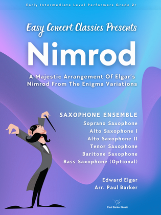 Book cover for Nimrod (Saxophone Ensemble)