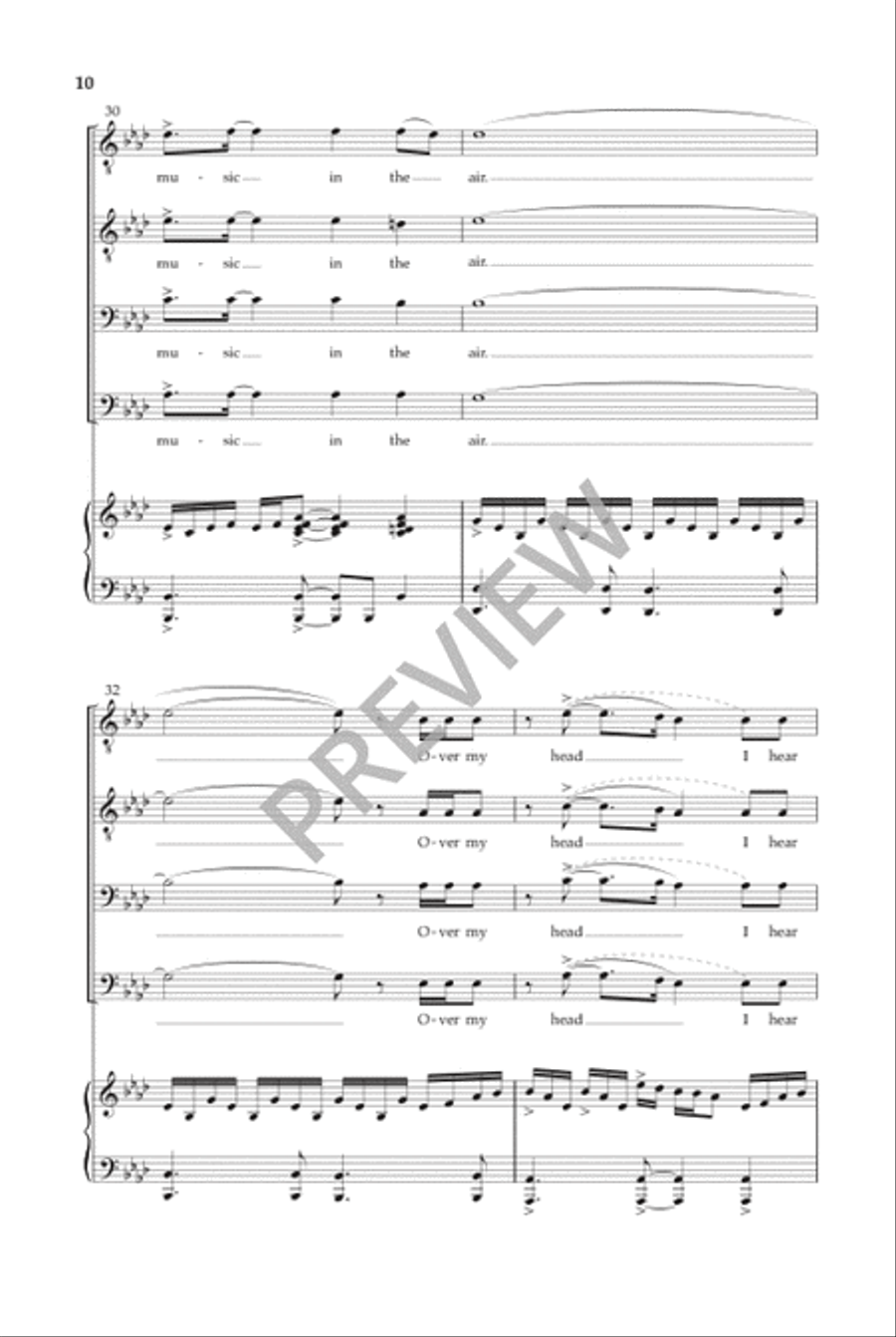 Music in the Air (TTBB) Music in the Air (TTBB) TTBB scores gallery preview page 11