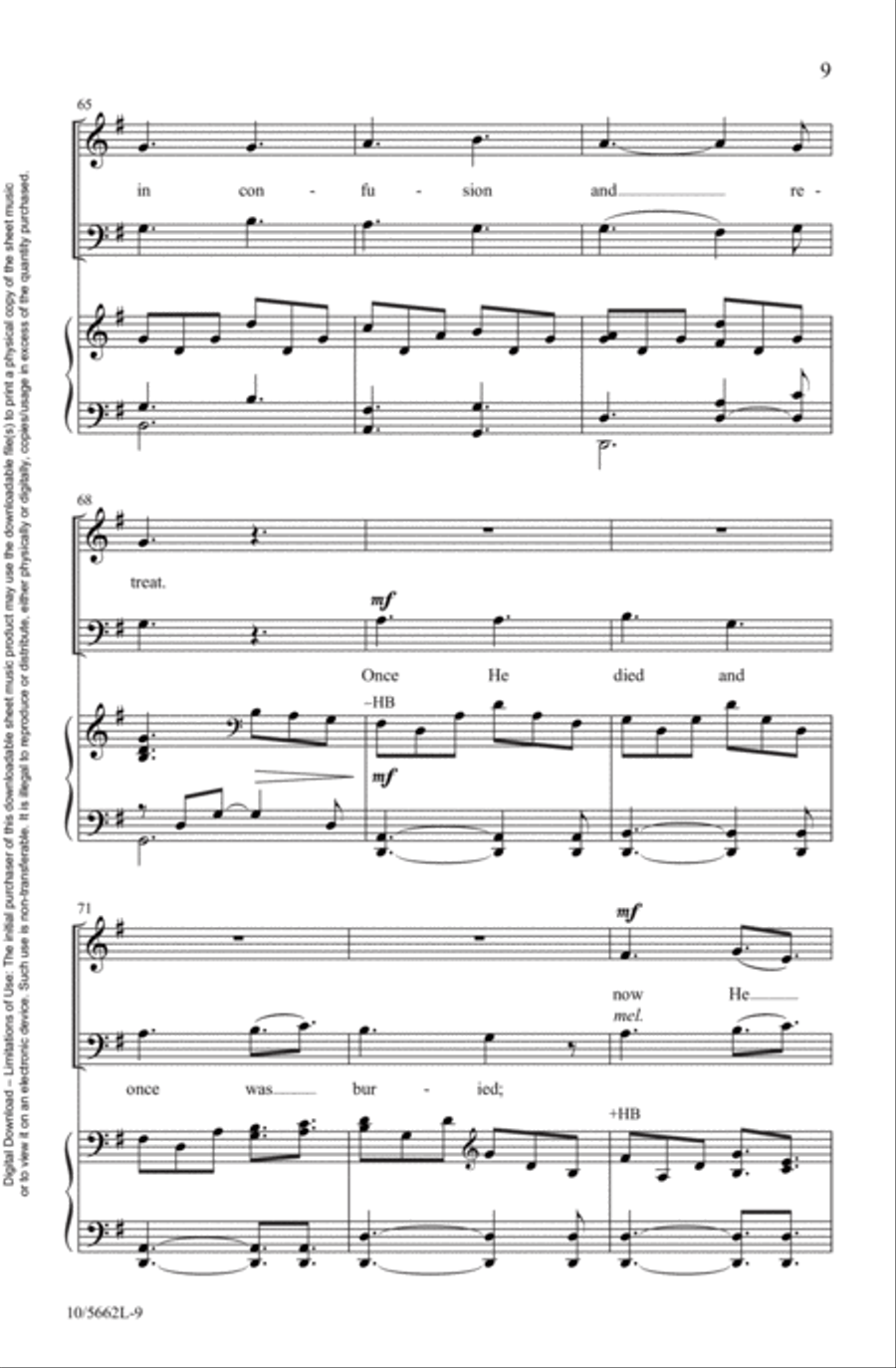 O Praise the Living King! 2-Part scores gallery preview page 9
