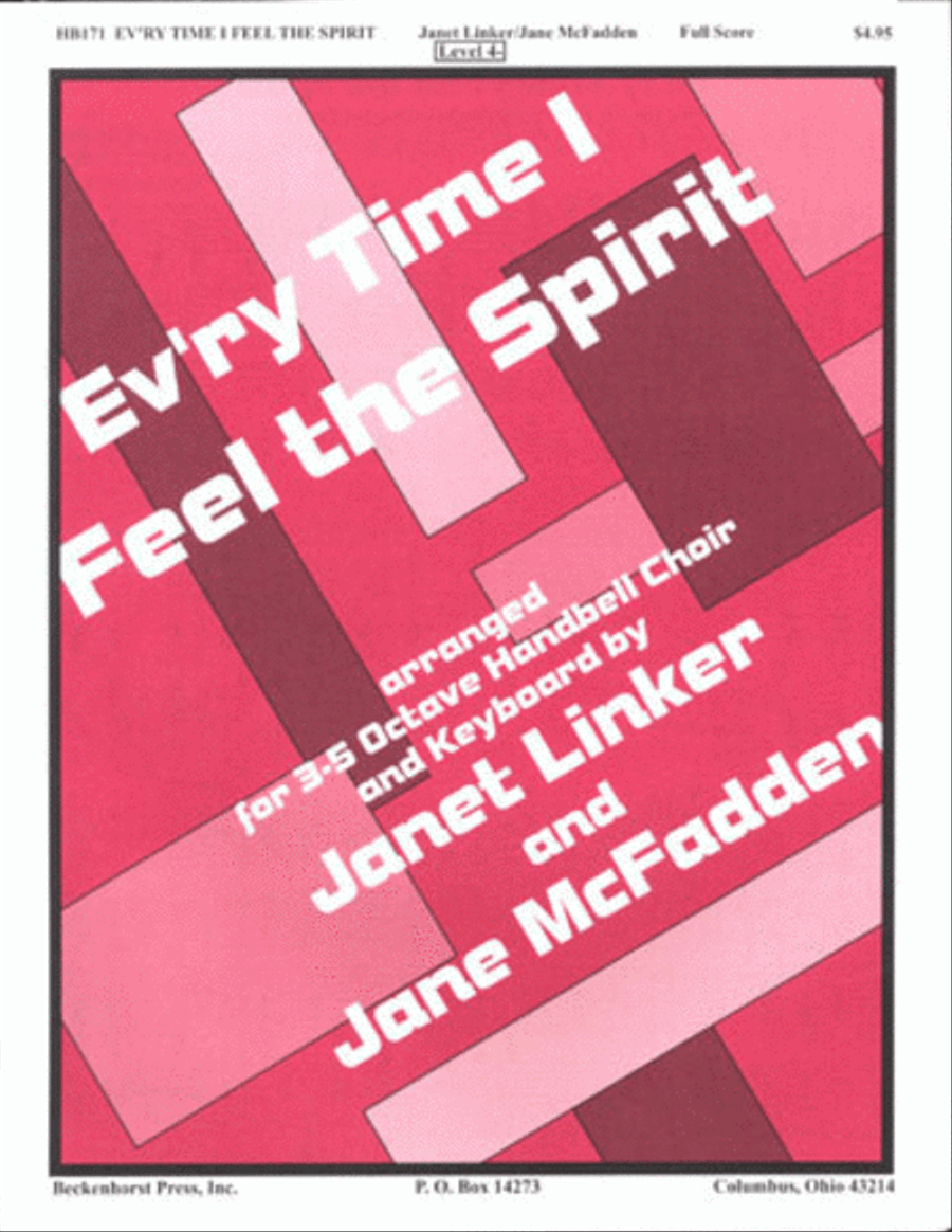 Ev'ry Time I Feel the Spirit - full score Handbell Choir scores gallery preview page 1