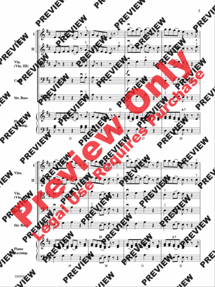 It's Holiday Time String Orchestra scores gallery preview page 6