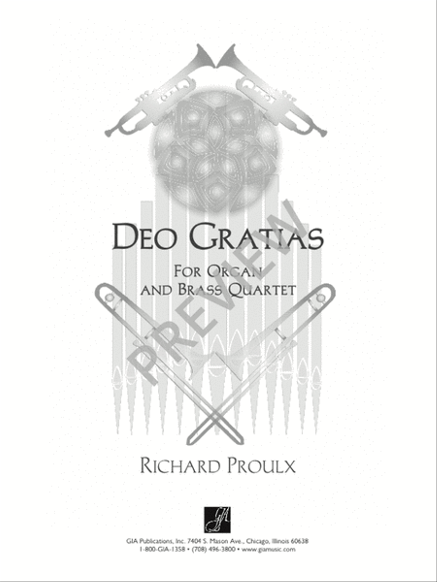 Deo Gratias Trombone scores gallery preview page 2