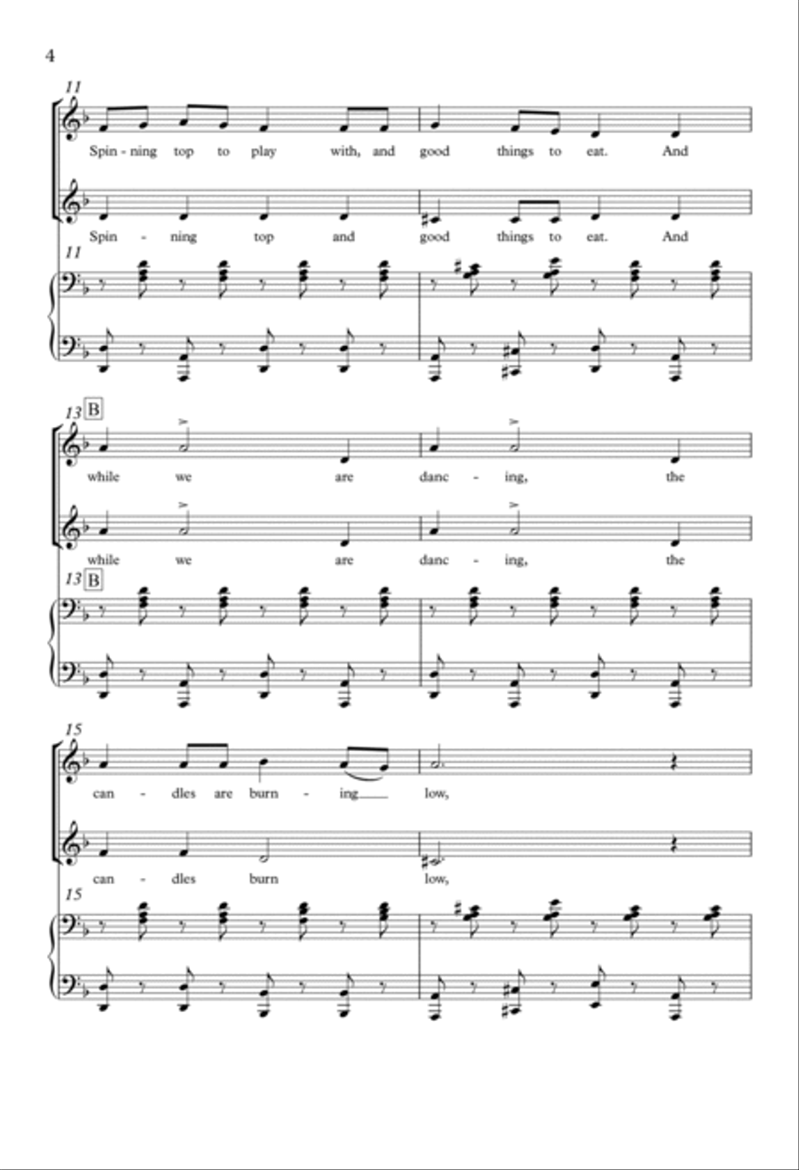 Hanukkah, Hanukkah, Happy Holiday TB scores gallery preview page 3