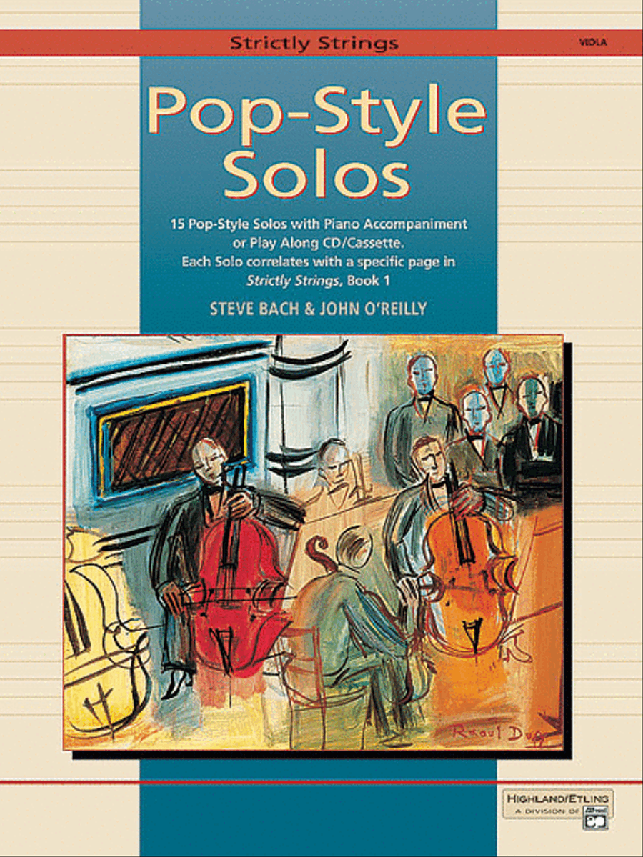 Strictly Strings Pop-Style Solos Chamber Orchestra scores gallery preview page 1