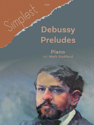 Simplest Debussy Preludes. Piano