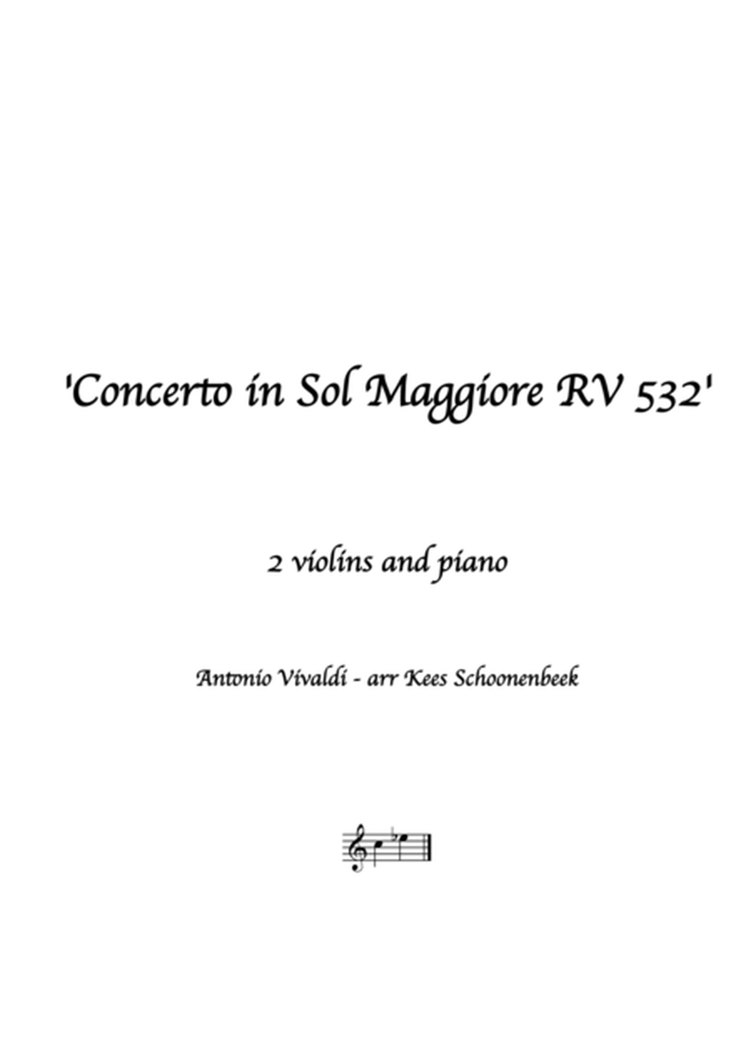 Concerto in Sol Maggiore RV 532 image number null