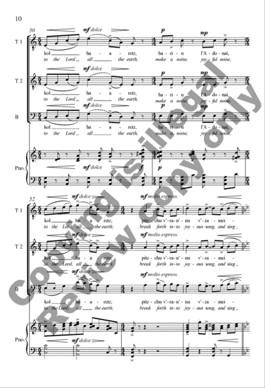 A New Psalm (Psalm 98) A New Psalm (Psalm 98) TTB scores gallery preview page 29