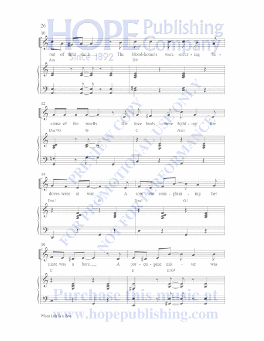 Sailor's Bible Children's Choir scores gallery preview page 27