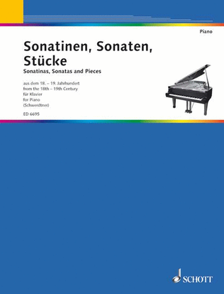 Book cover for Sonatinas, Sonatas, Pieces