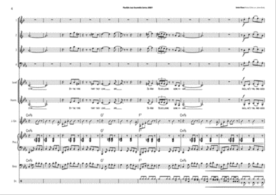 Senor Blues Jazz Ensemble scores gallery preview page 4