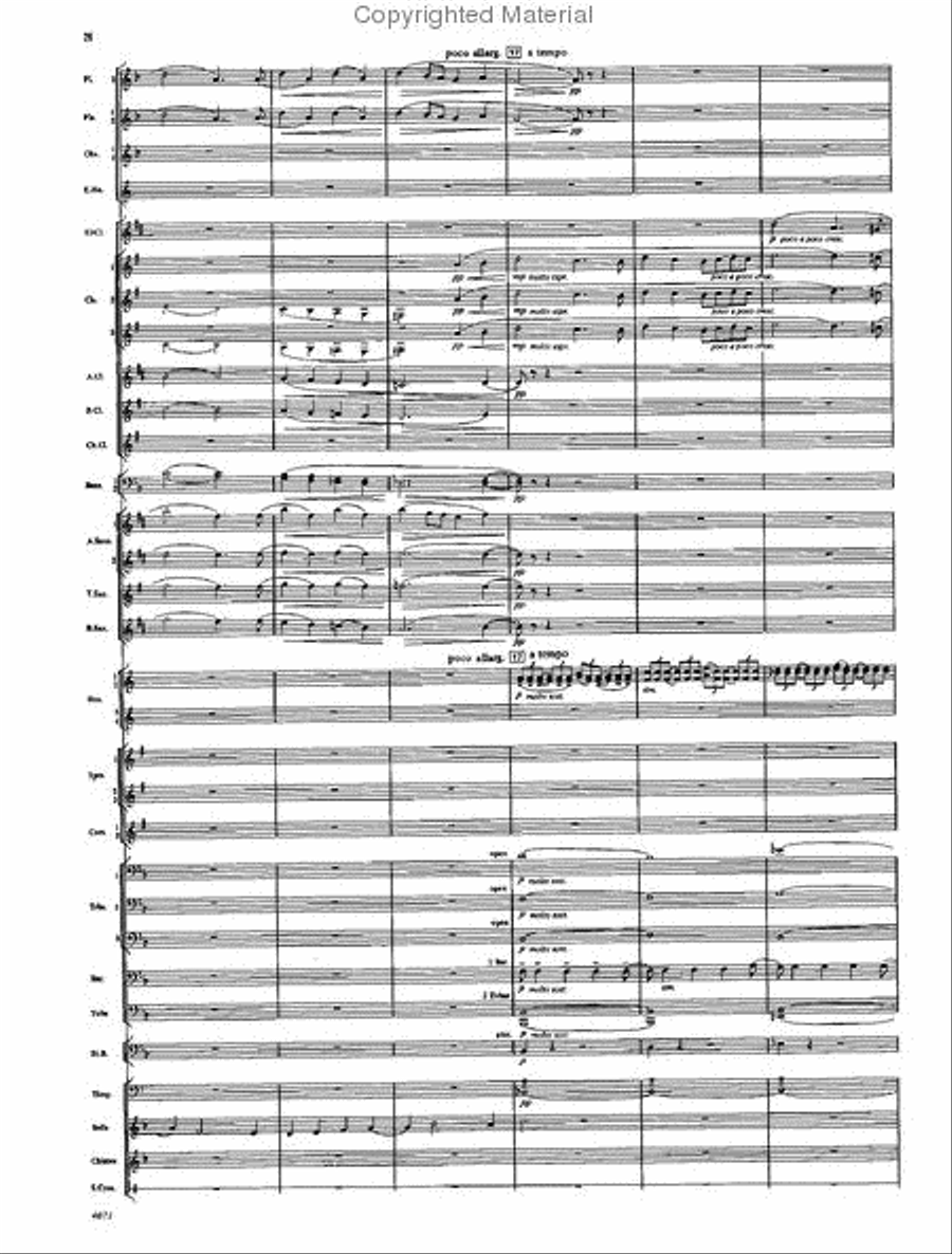 Fourth Suite for Band Concert Band scores gallery preview page 24