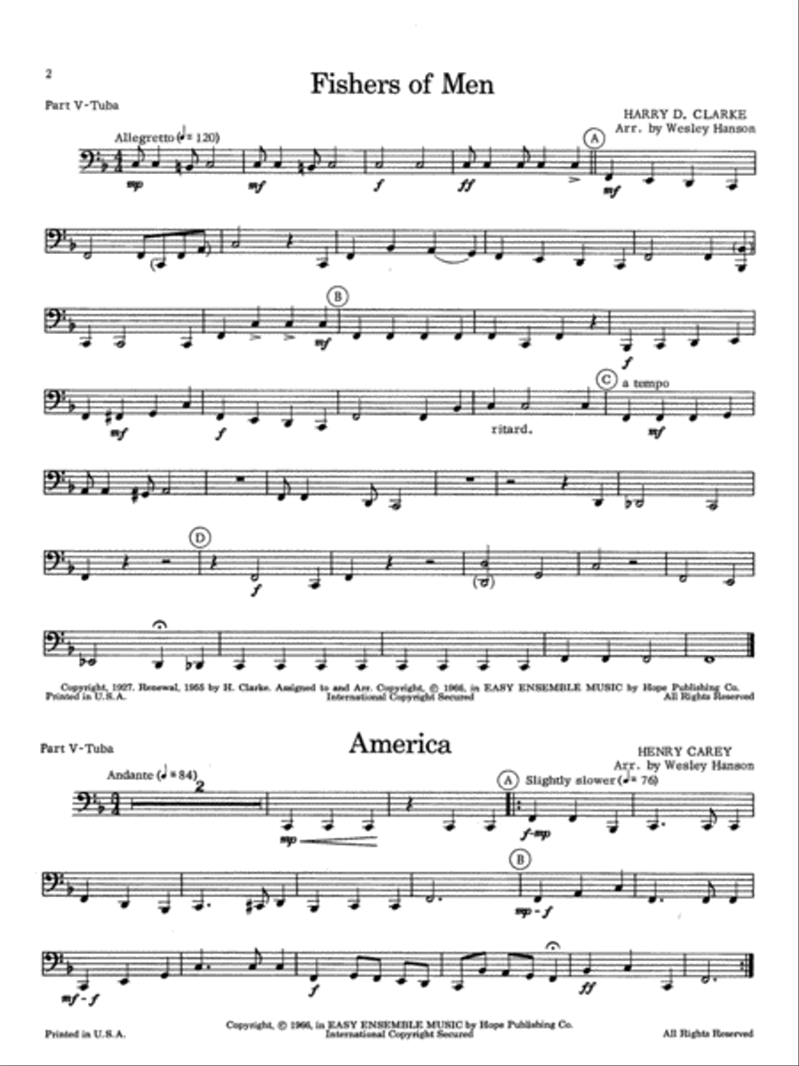 Easy Ensemble Music Part scores gallery preview page 3