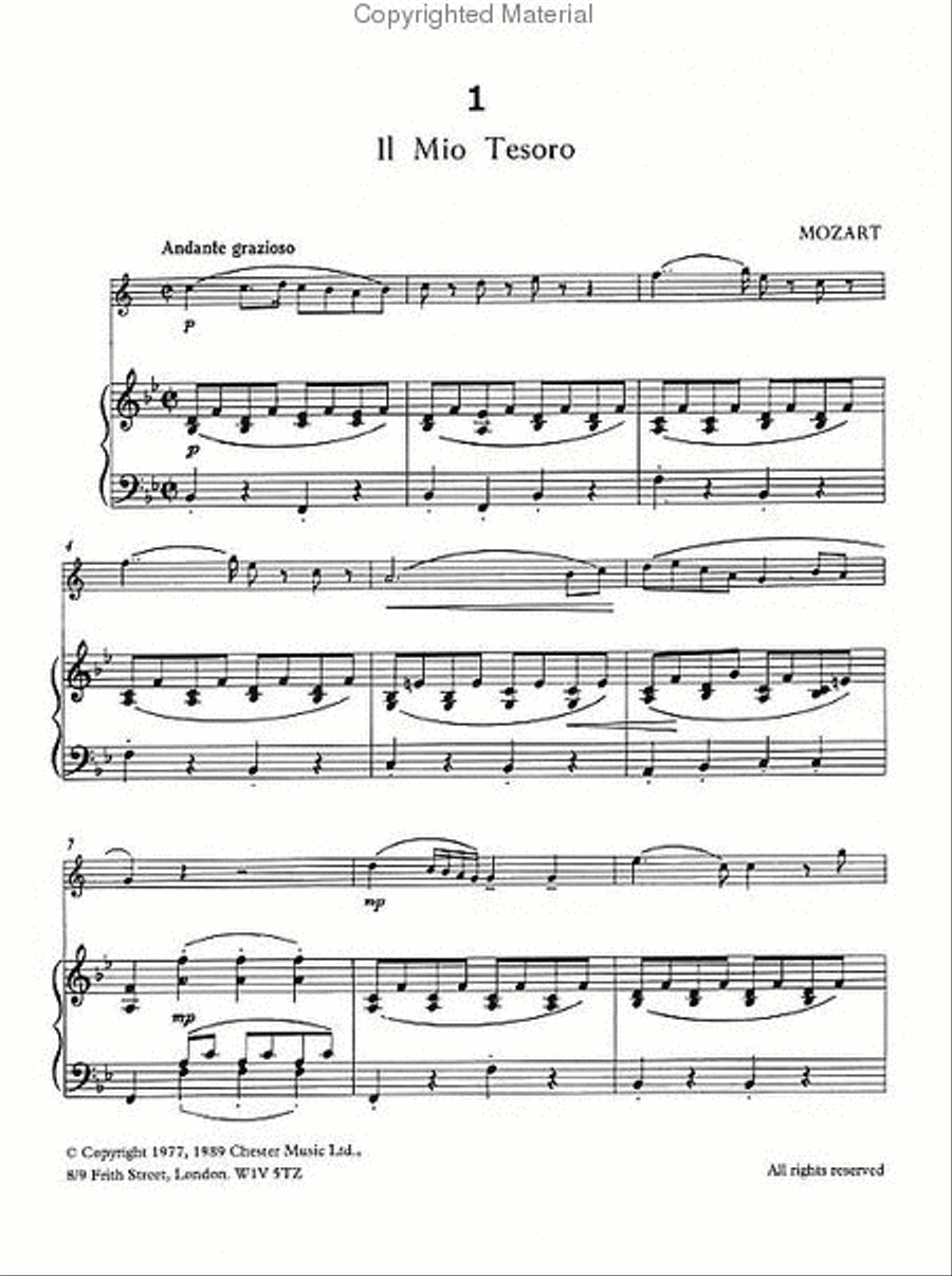 Clarinet Solos - Volume 1 Clarinet Solo scores gallery preview page 2