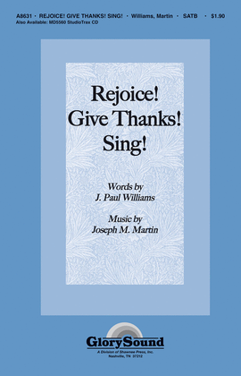 Book cover for Rejoice! Give Thanks! Sing!