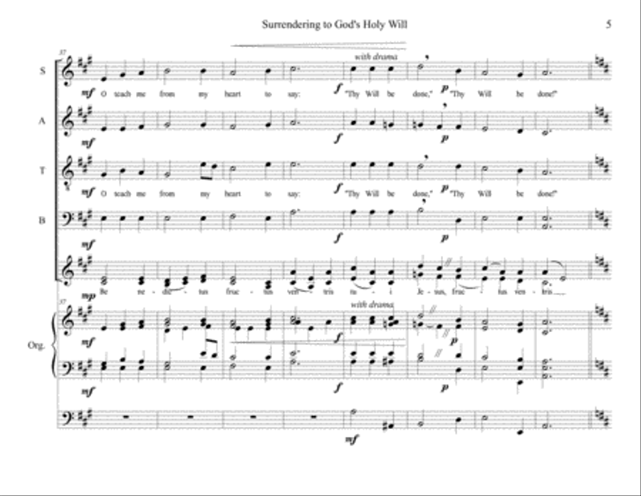 My 500-700th Composition Part Three 4-Part scores gallery preview page 5