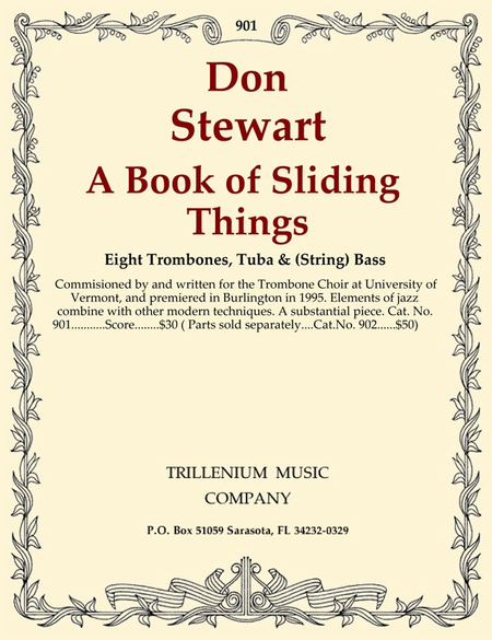 A Book of Sliding Things
