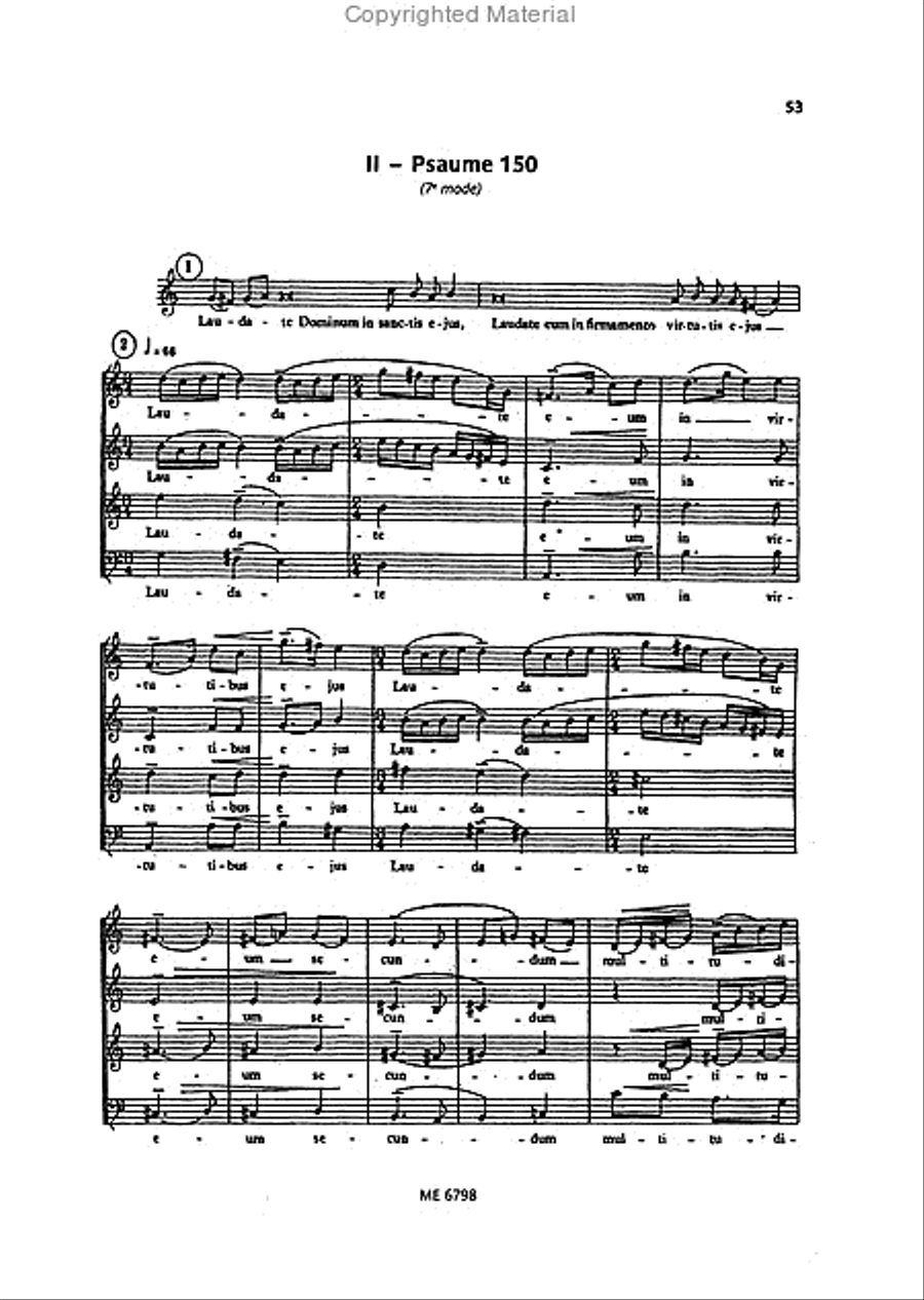 20th Century Sacred Music A Cappella scores gallery preview page 5