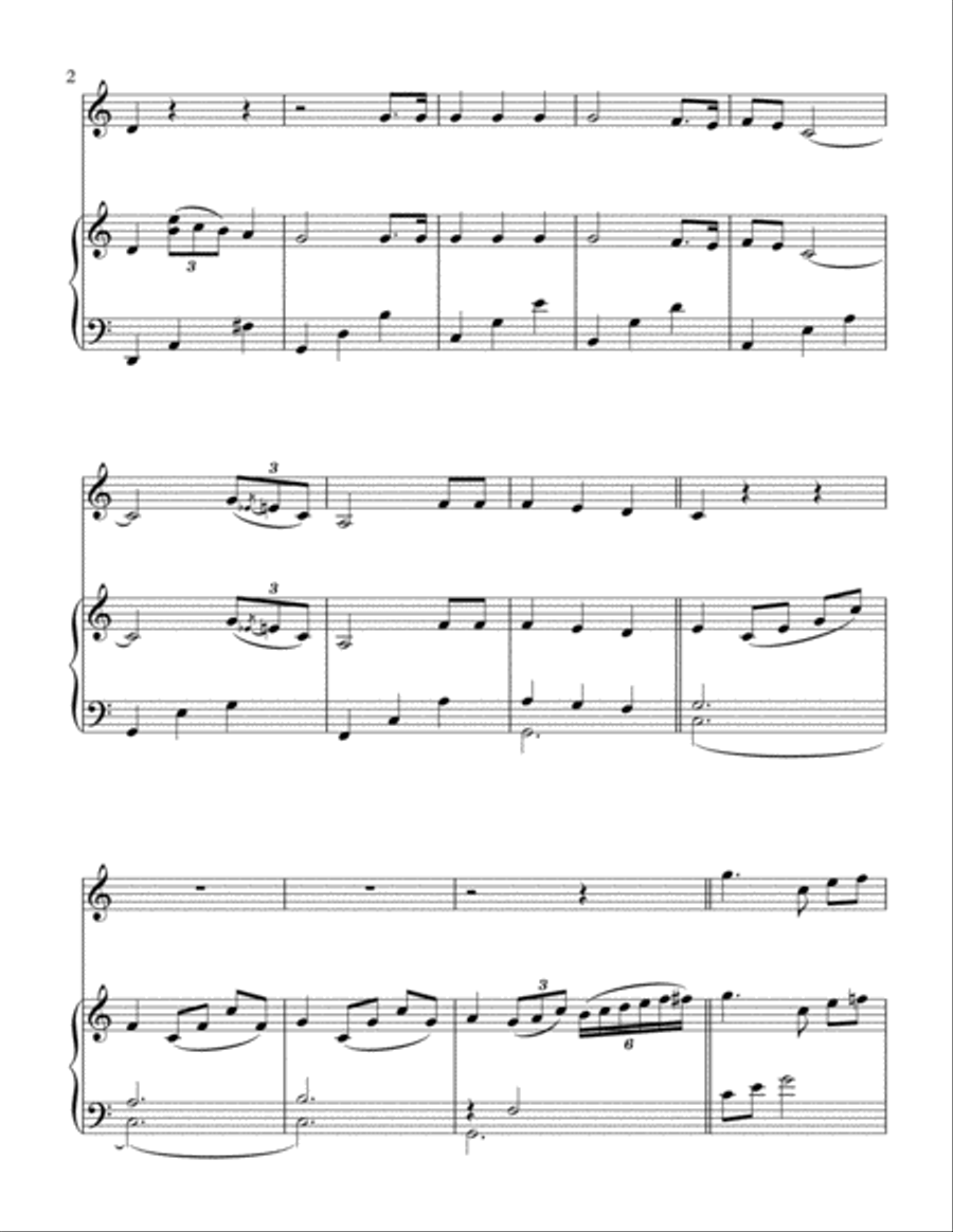 Piano Man String Duet scores gallery preview page 3