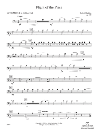 Flight of the Piasa: (wp) 1st B-flat Trombone B.C.