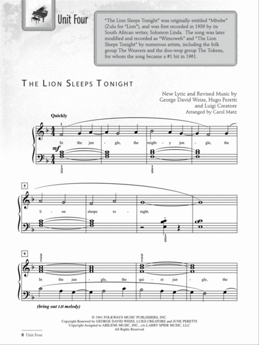 I Used to Play Piano -- 60s and 70s Hits Piano Method scores gallery preview page 2