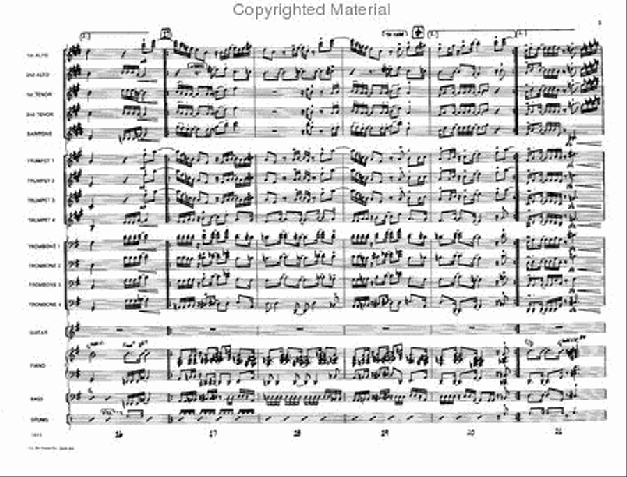 A Long Time Ago A Long Time Ago Jazz Ensemble scores gallery preview page 4