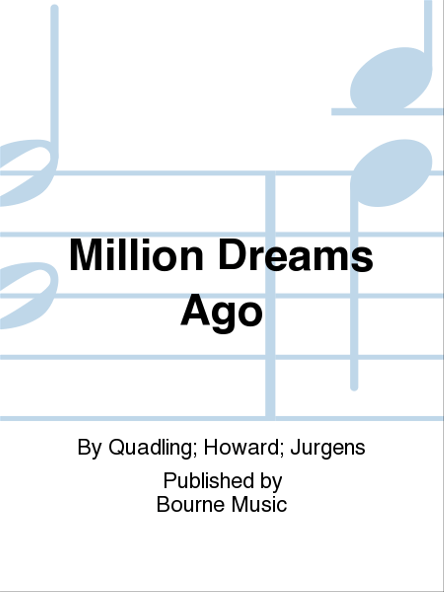 Million Dreams Ago Voice Solo scores gallery preview page 1