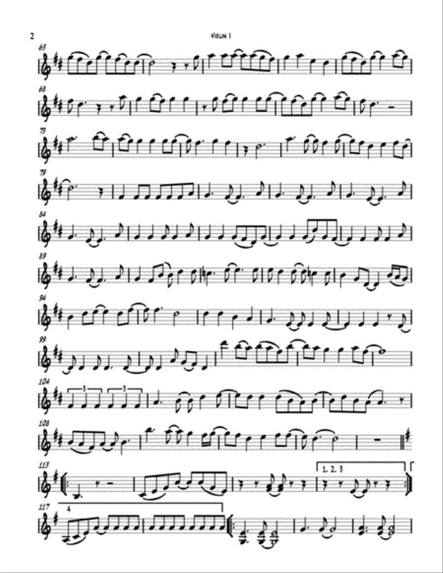Sweet Child O' Mine Sweet Child O' Mine String Trio scores gallery preview page 2