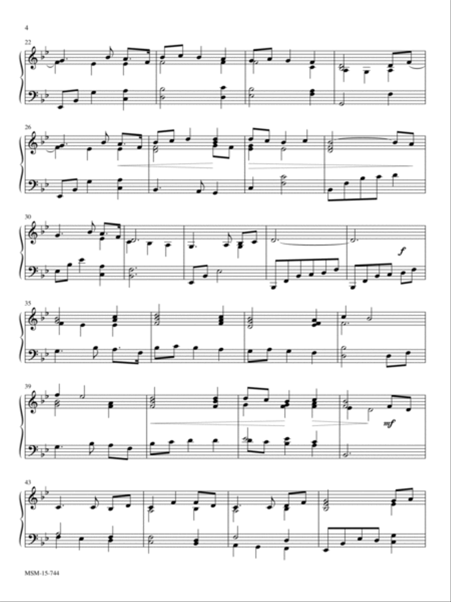 Fairest Lord Jesus: Piano Music for Worship Piano Solo scores gallery preview page 4