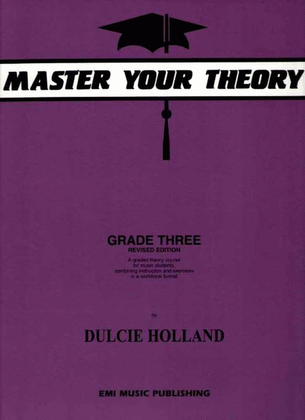 Book cover for Master Your Theory Grade 3 Myt Purple