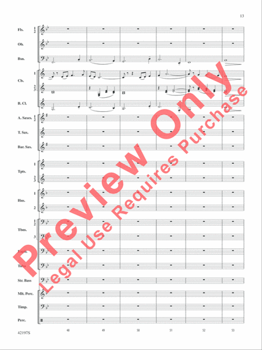 Carrickfergus Carrickfergus Concert Band scores gallery preview page 33