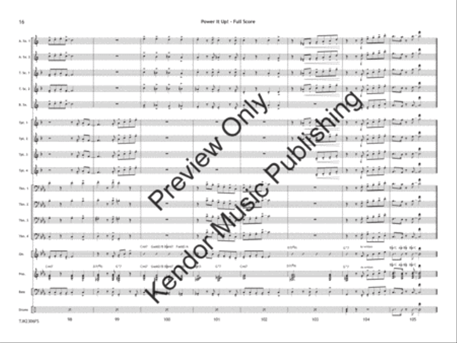 Ace of Hearts Jazz Ensemble scores gallery preview page 17