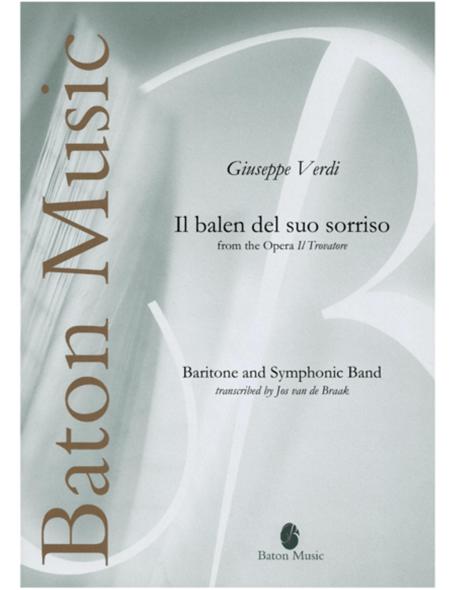 Il balen del suo sorriso Concert Band scores gallery preview page 1