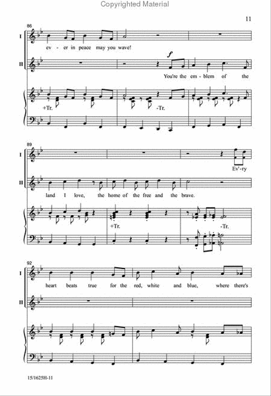 A Patriotic Salute A Patriotic Salute 2-Part scores gallery preview page 10