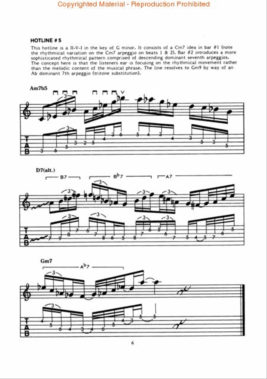 Jazz – Pat Martino Electric Guitar scores gallery preview page 3