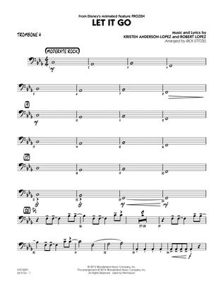 Let It Go (from Frozen) - Trombone 4