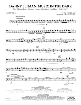 Danny Elfman: Music in the Dark - Baritone B.C.