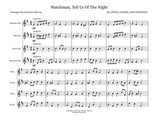Watchman, Tell Us Of The Night