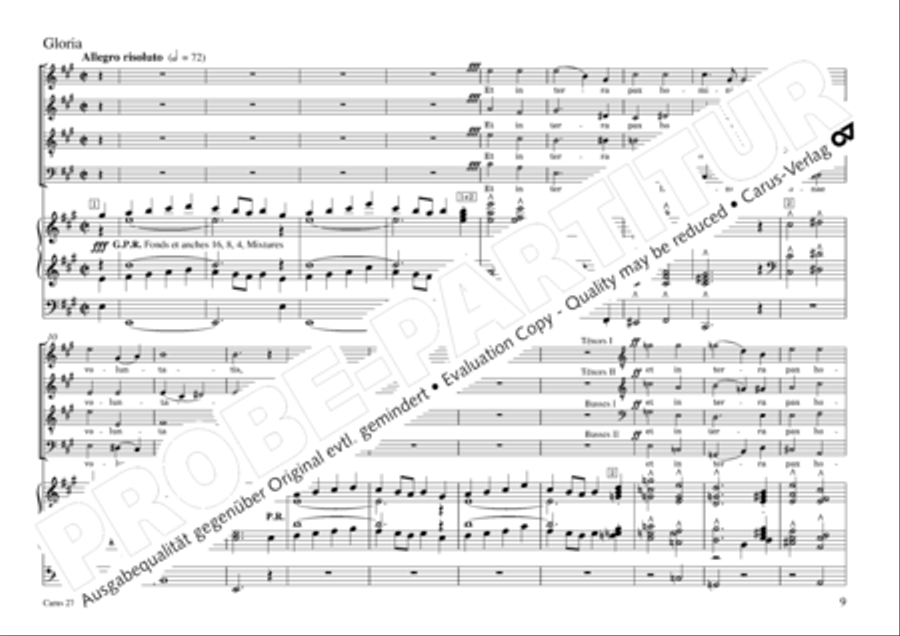 Messe solennelle en ut diese mineur 4-Part scores gallery preview page 10