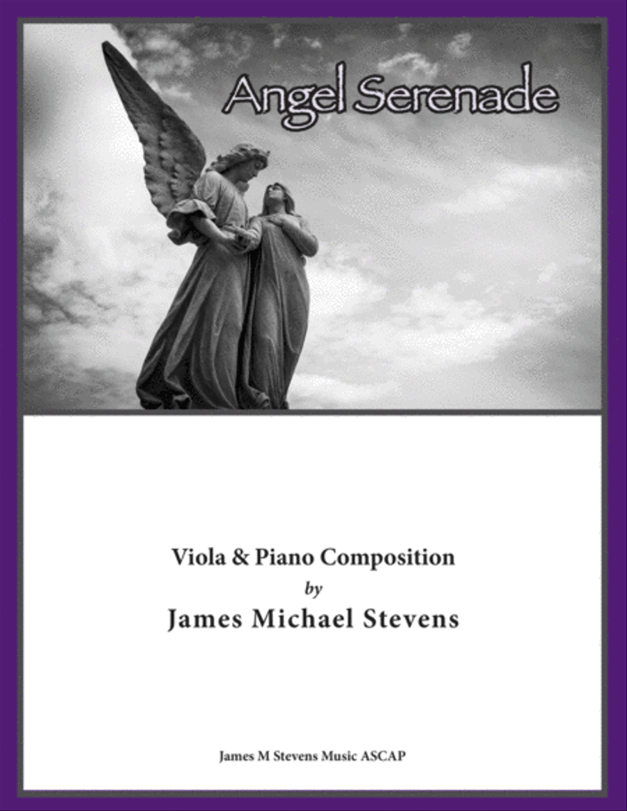 Angel Serenade - Viola & Piano Viola scores gallery preview page 1
