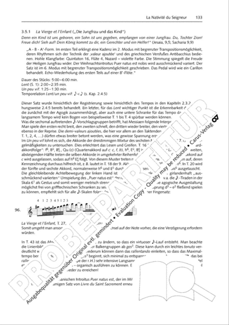 Orgelschule zur historischen Auffuhrungspraxis Organ Solo scores gallery preview page 134