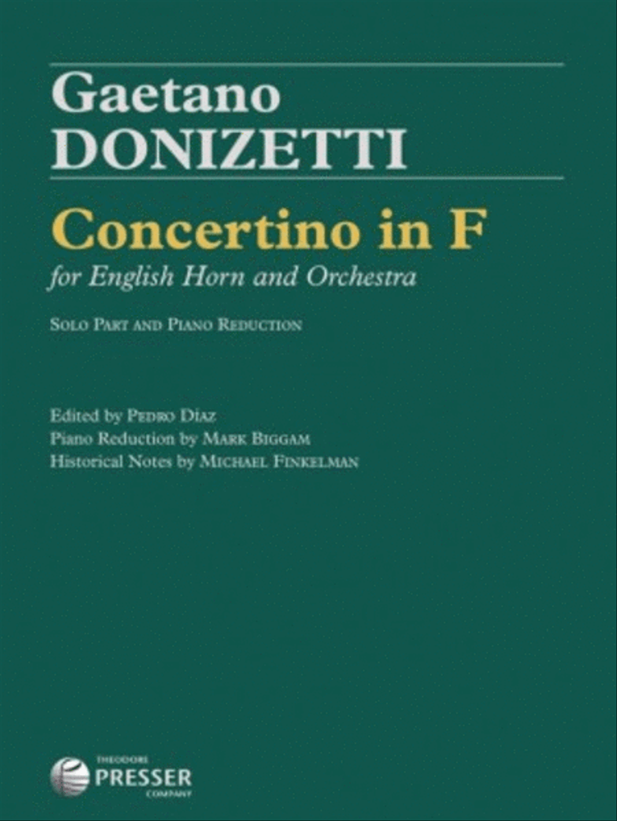 Concertino in F Chamber Music scores gallery preview page 1