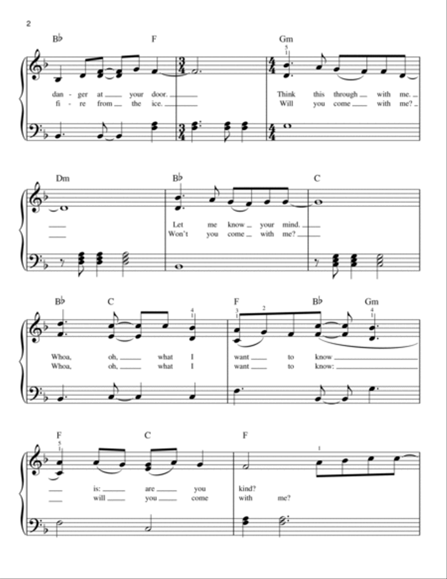 Uncle John's Band Uncle John's Band Easy Piano scores gallery preview page 2