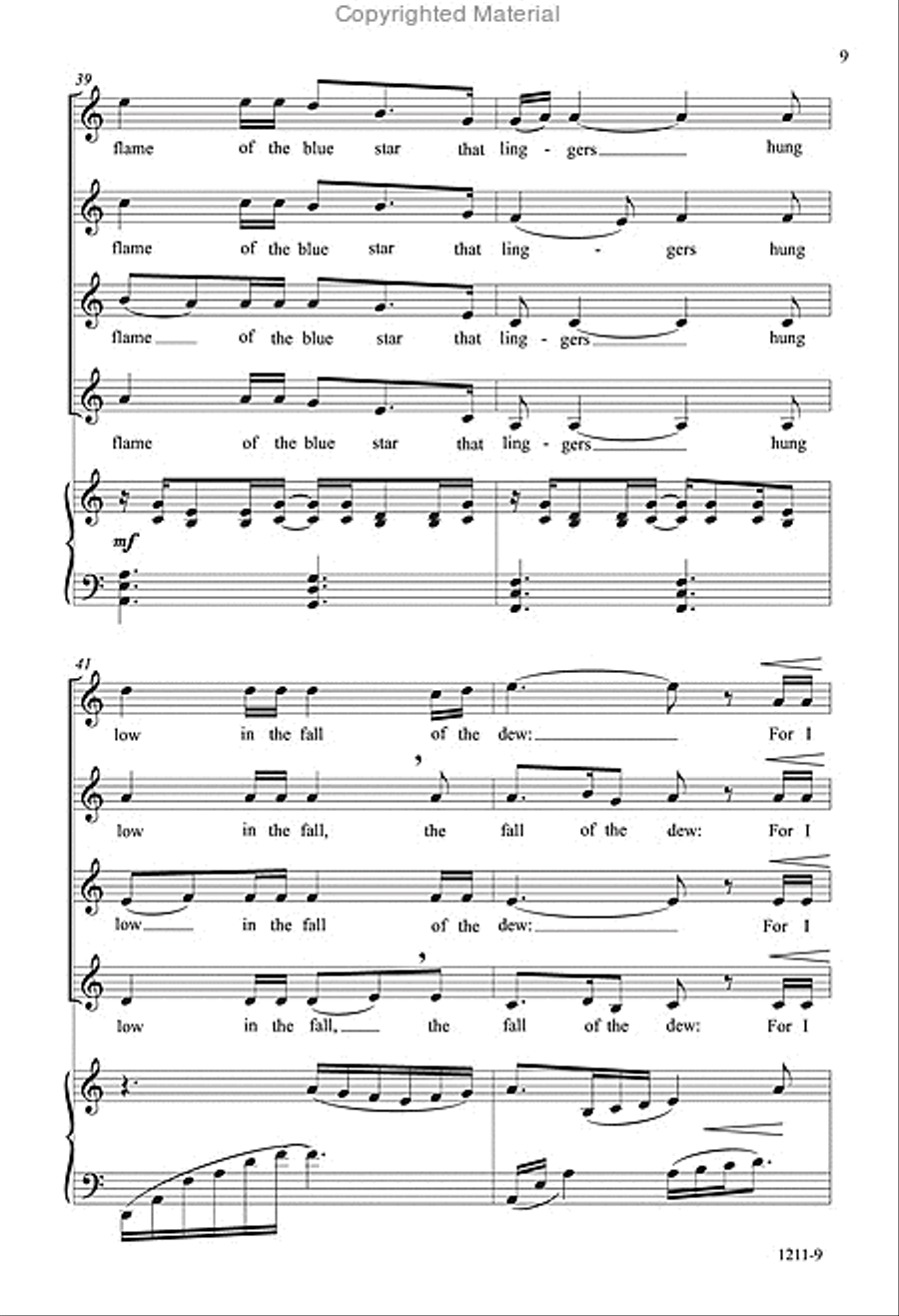 The White Birds - SSAA Octavo SSAA scores gallery preview page 8