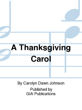 A Thanksgiving Carol