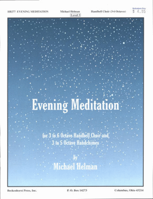 Book cover for Evening Meditation